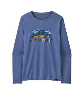Блуза Patagonia Capilene Cool Daily Graphic Shirt Long Sleeve W's Summer 2025