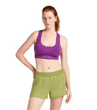 Спортен сутиен Icebreaker Merino Blend 260 ZoneKnit Seamless Bra Summer 2025