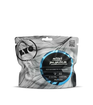 LYO Каша от просо с кокосово мляко, стафиди и бадеми 210g