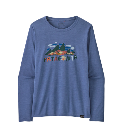 Блуза Patagonia Capilene Cool Daily Graphic Shirt Long Sleeve W's Summer 2025