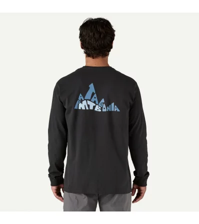 Блуза Patagonia Long Sleeve Berm Logo Responsibili-Tee M's